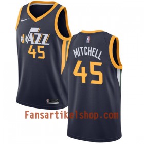 NBA Utah Jazz Trikot Donovan Mitchell 45 Nike 2017-18 marineblau Swingman - Herren